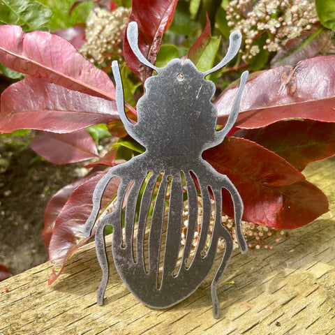 Scarab Beetle Metal Art Mobile