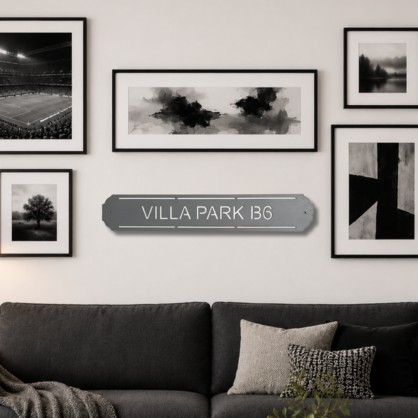 Villa Park - Aston Villa Football Club Metal Wall Sign