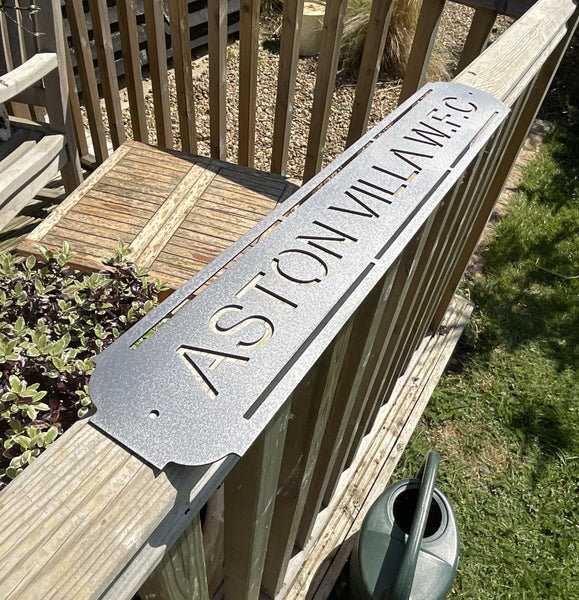 Aston Villa WFC Metal Wall Sign Women’s Football