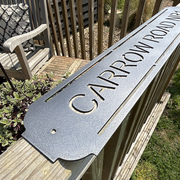 Carrow Road - Norwich City Football Club Metal Street Sign