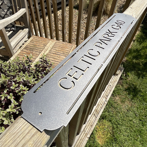 Celtic Park - Celtic Football Club Metal Street Sign