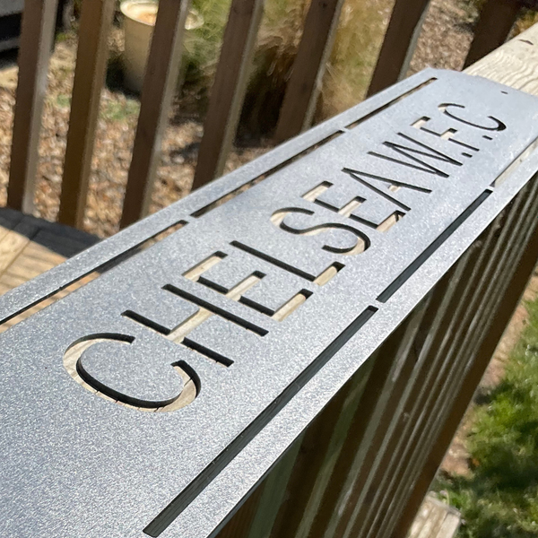 Chelsea WFC Metal Wall Sign Women’s Football