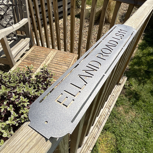 Elland Road - Leeds Football Club Metal Wall Sign
