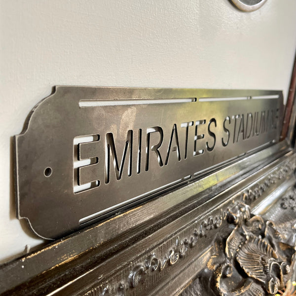 Etihad Stadium - Man' City Football Club Metal Street Sign
