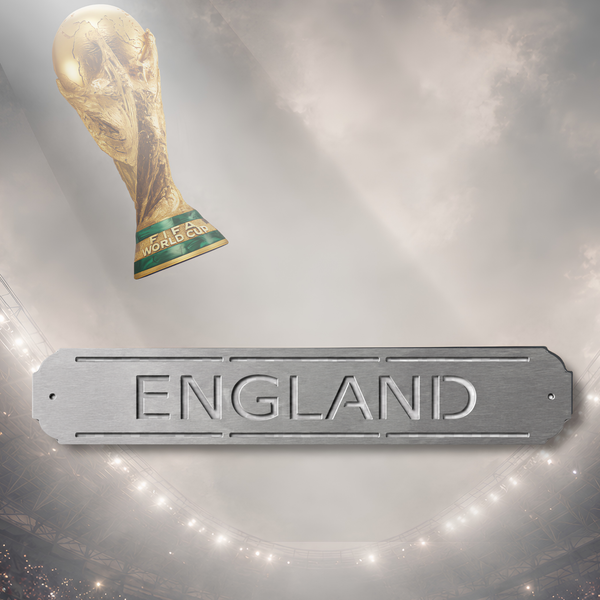 ENGLAND National Team - Football - Metal Wall Sign