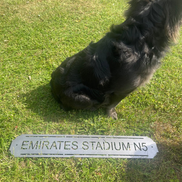 Emirates Stadium – Arsenal Football Club Metal Wall Sign