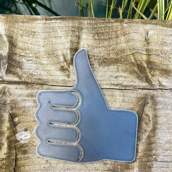 'Well Done' Thumbs Up Emoji Metal Art Mobile