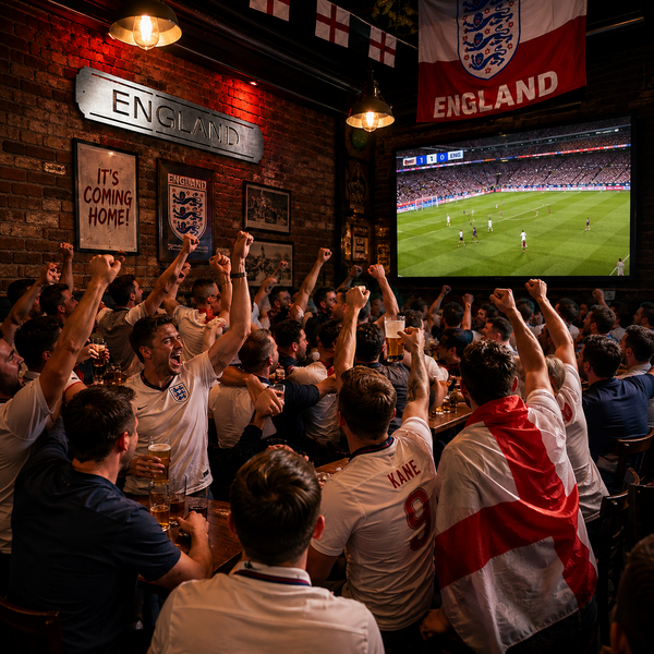 ENGLAND National Team - Football - Metal Wall Signs