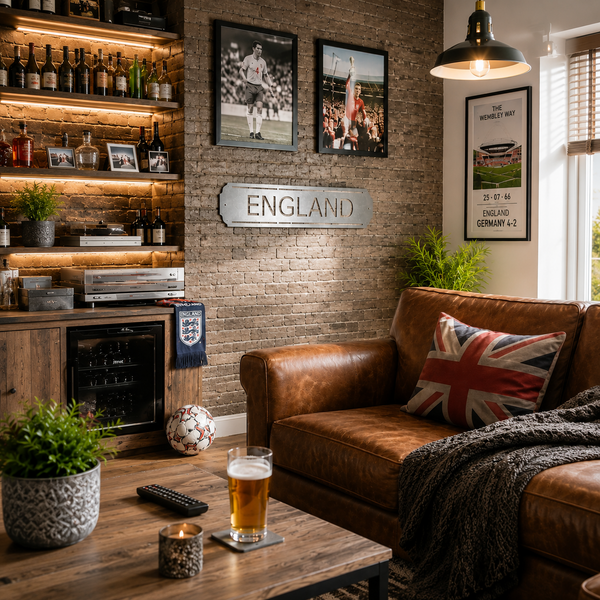 ENGLAND National Team - Football - Metal Wall Signs