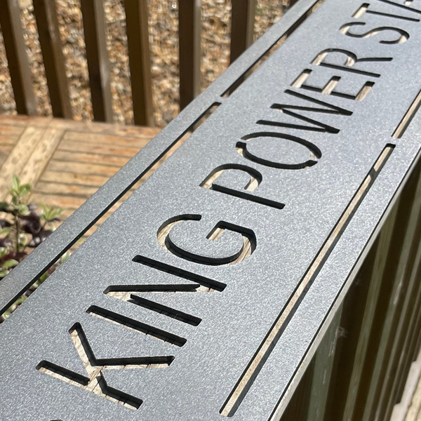 King Power Station - Leicester City Football Club Metal Wall Sign