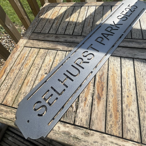 Selhurst Park SE25 – Crystal Palace Metal Football Stadium Sign