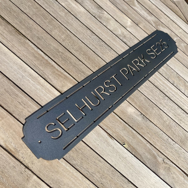 Selhurst Park SE25 – Crystal Palace Metal Football Stadium Sign
