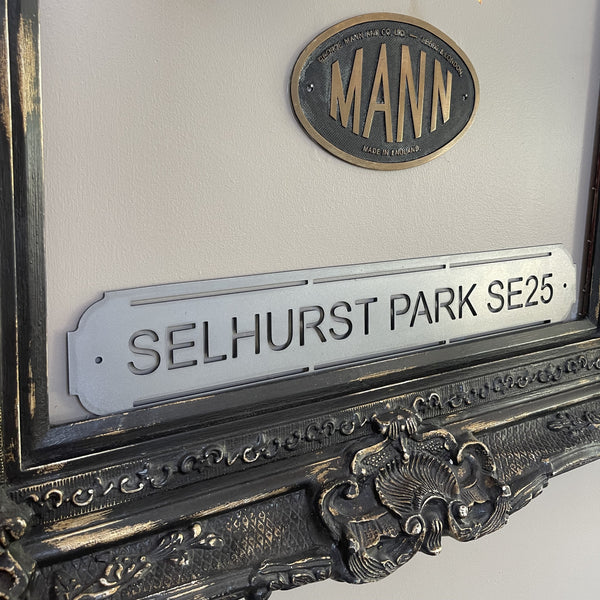 Selhurst Park SE25 – Crystal Palace Metal Football Stadium Sign
