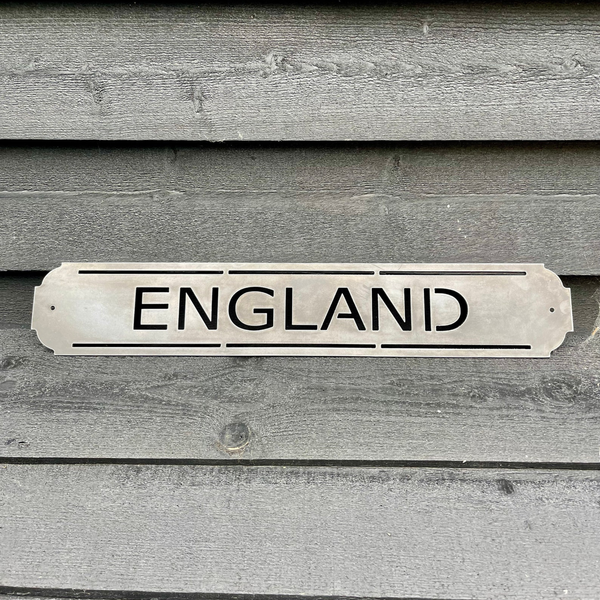 ENGLAND National Team - Football - Metal Wall Sign