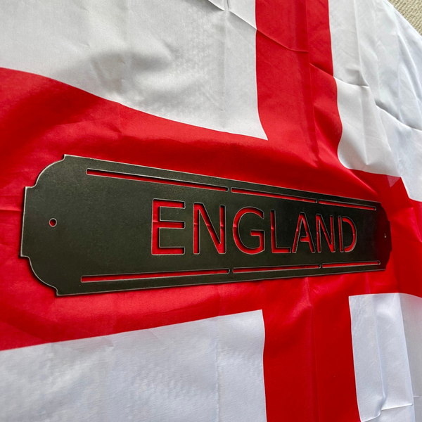 ENGLAND National Team - Football - Metal Wall Sign