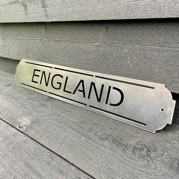 ENGLAND National Team - Football - Metal Wall Sign