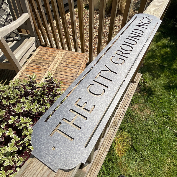 The City Ground - Nottingham Forest Football Club Metal Wall Sign