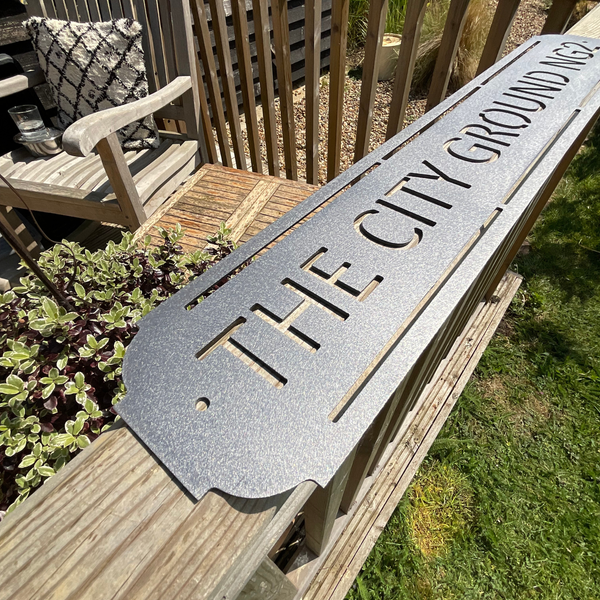 The City Ground - Nottingham Forest Football Club Metal Wall Sign