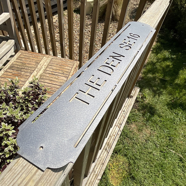 The Den - Millwall Football Club Metal Street Wall Sign