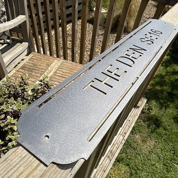 The Den - Millwall Football Club Metal Street Wall Sign
