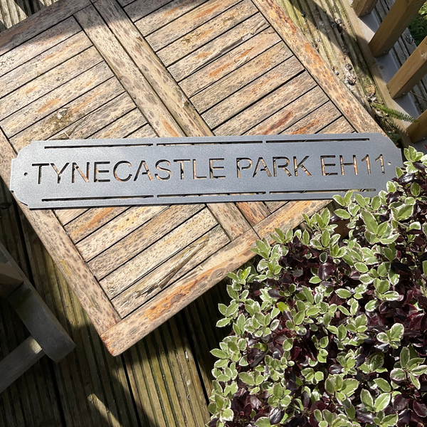 Tynecastle Park - Hearts Football Club Metal Wall Sign