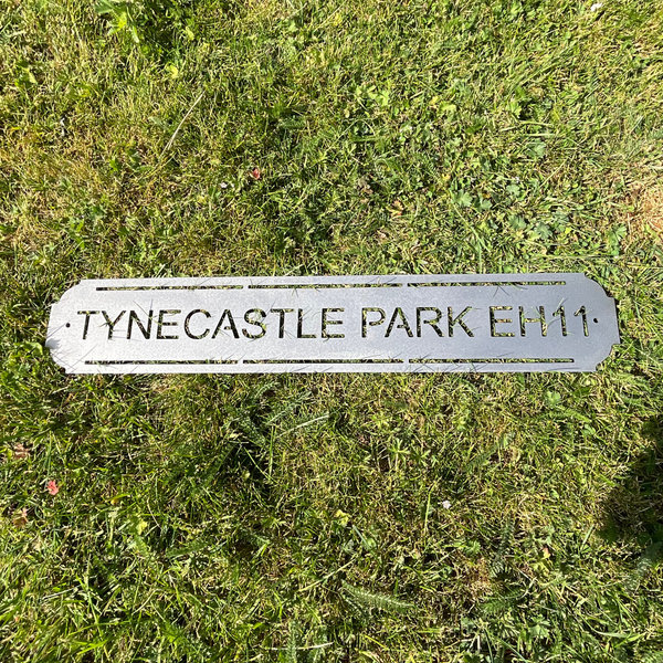 Tynecastle Park - Hearts Football Club Metal Wall Sign