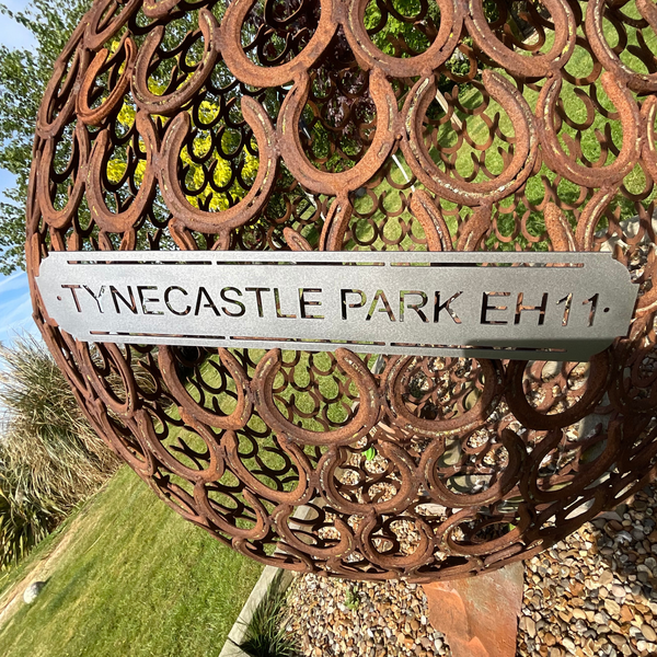 Tynecastle Park - Hearts Football Club Metal Wall Sign