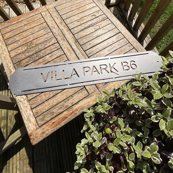 Turf Moor - Burnley Football Club Metal Wall Sign