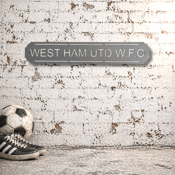 Westham WFC Metal Wall Sign Women’s Football