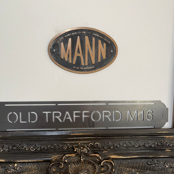 ‘Old Trafford M16’ Manchester United Football Metal Street Sign