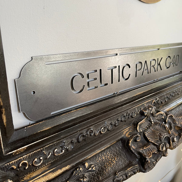 ‘Celtic Park G40’ Celtic Football Club Metal Street Sign