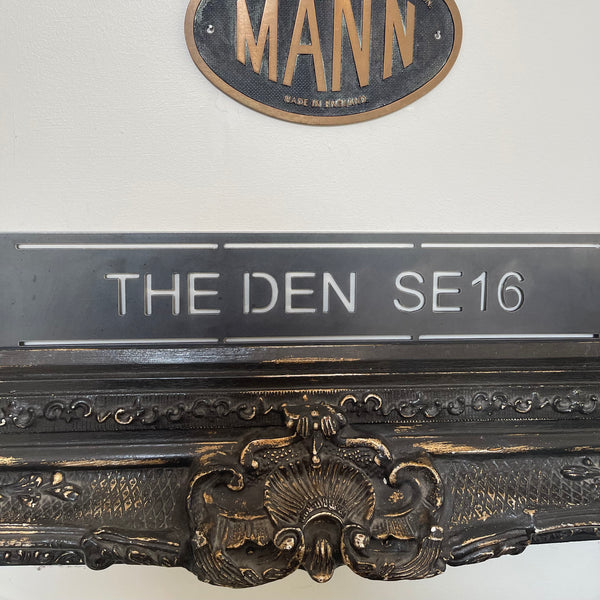 ‘The Den SE16’ Millwall Football Club Metal Street Sign