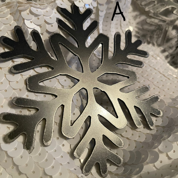 Metal Art Snowflake Mobile Hanger