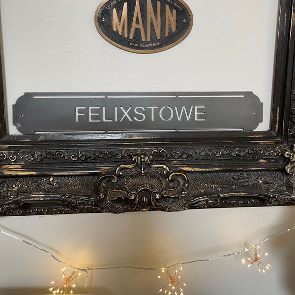 Felixstowe Metal Street Sign