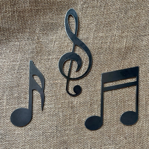 Metal Art Music Note Mobiles – Treble Clef