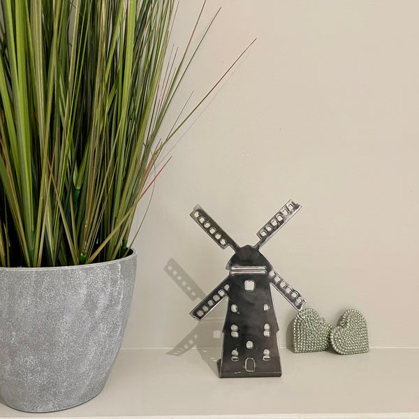 Metal Windmill Tea-light holder