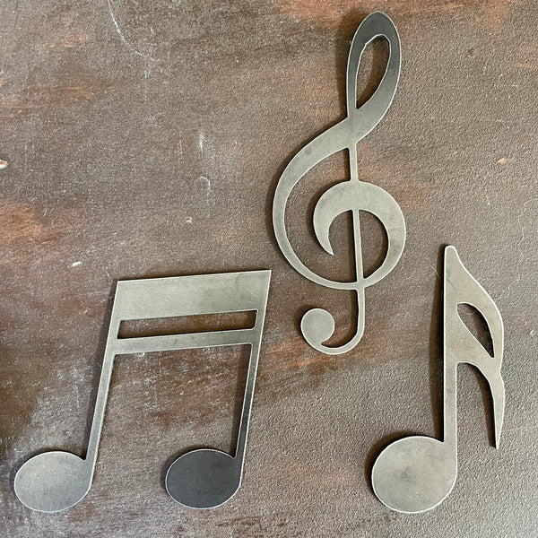 Metal Art Music Note Mobiles – Semi Quaver