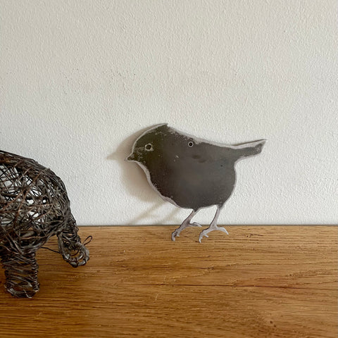 Robin Bird Metal Tree Mobile