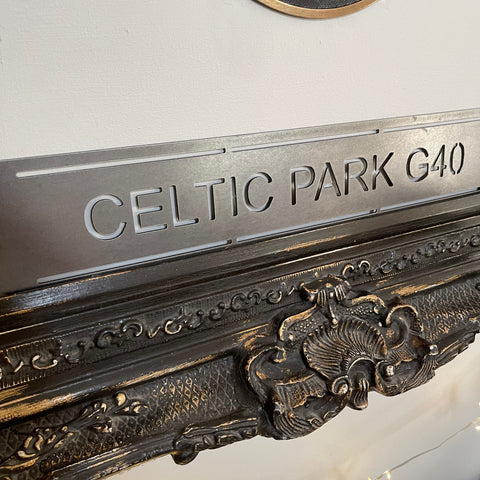‘Celtic Park G40’ Celtic Football Club Metal Street Sign