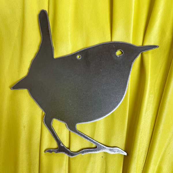 Wren Garden Bird Metal Tree Mobile