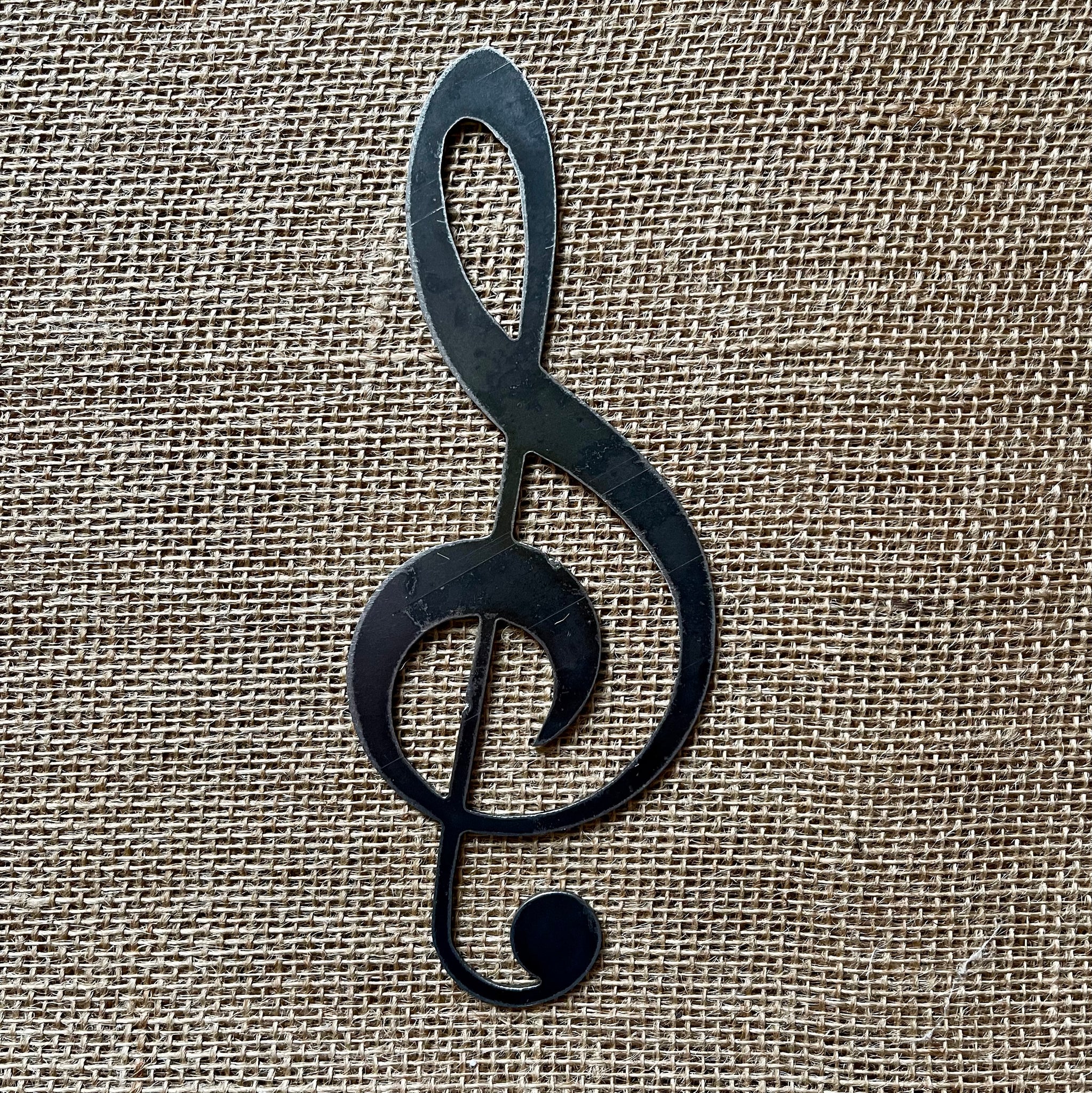 Metal Art Music Note Mobiles – Treble Clef