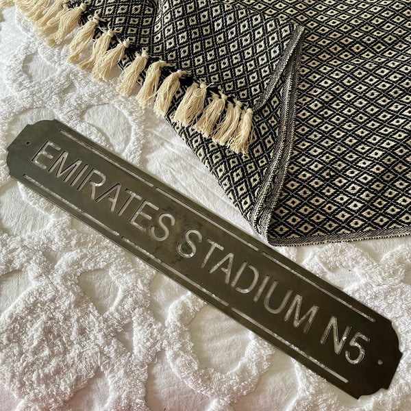 ‘Emirates Stadium N5’  ARSENAL Football Metal Street Sign